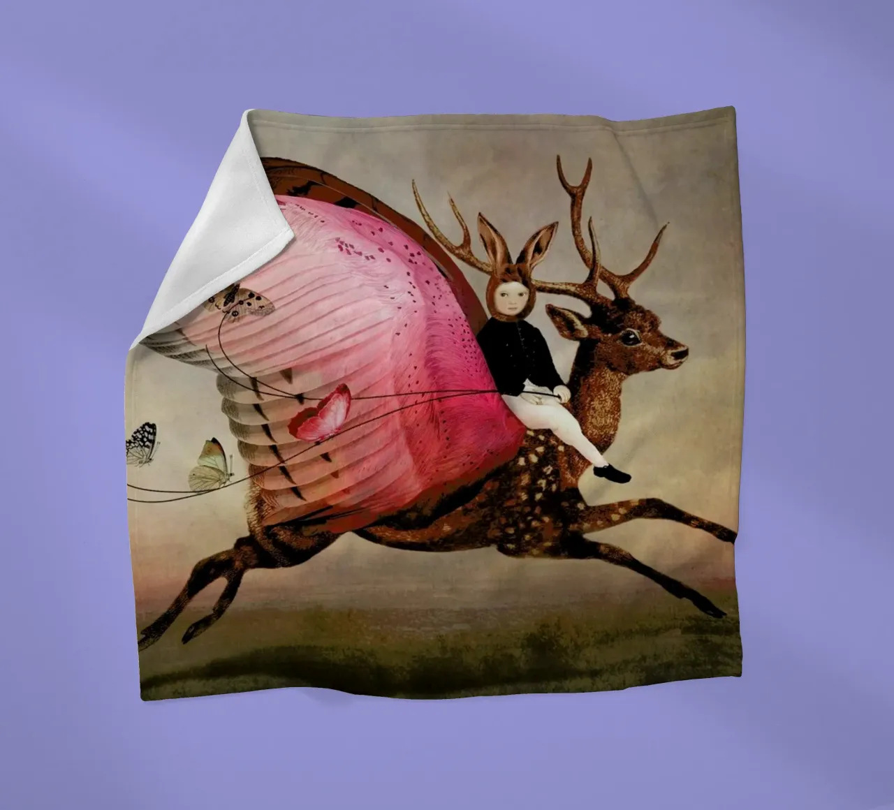 Enjoy The Ride coperta in pile da Catrin Welz-Stein