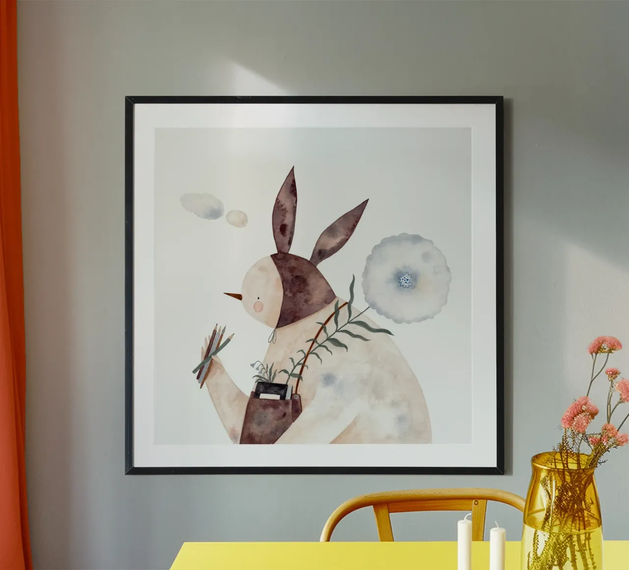 Claudia Voglhuber - Der Künstler poster by The Artcircle