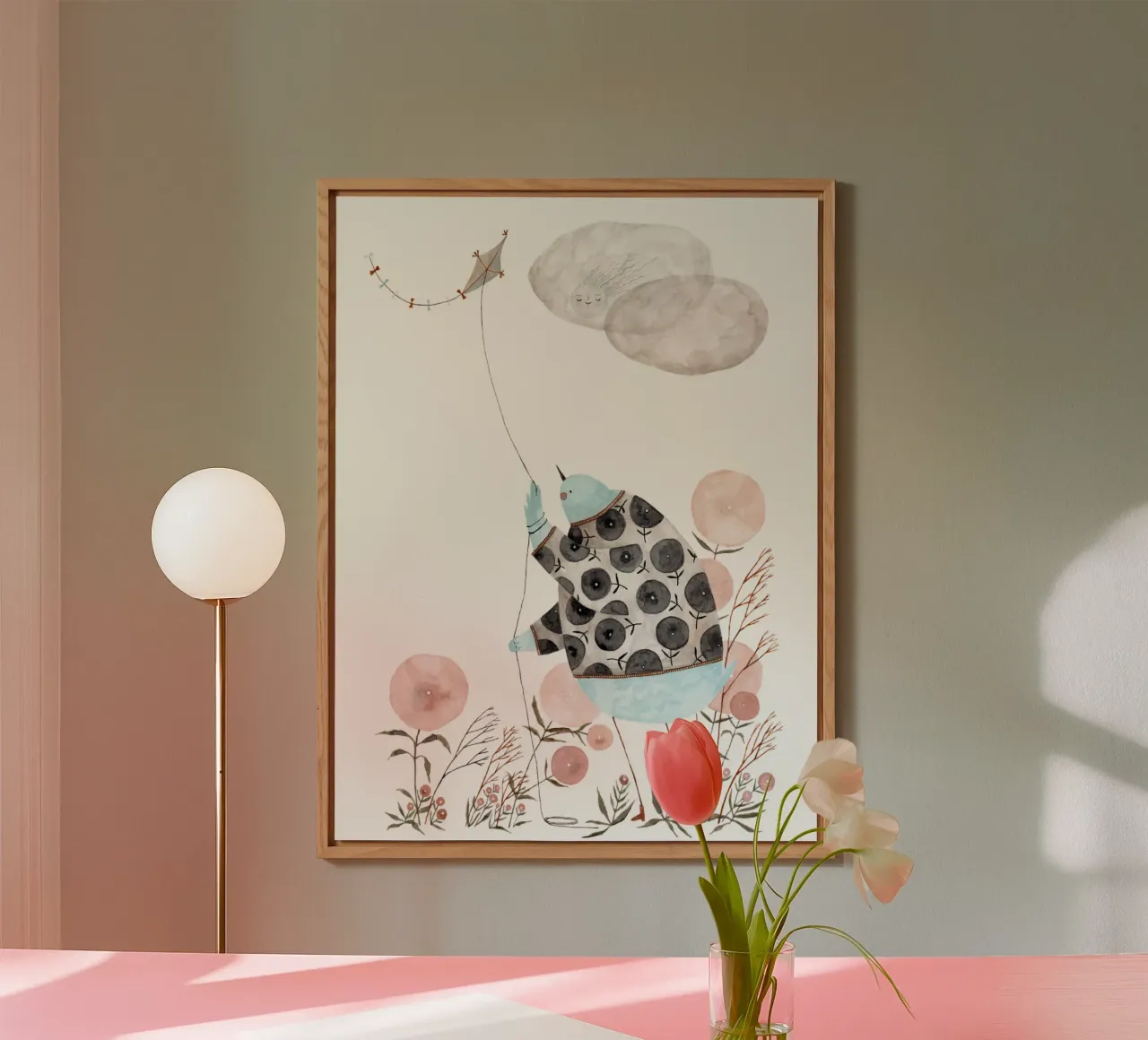 Claudia Voglhuber - Drachenfliegen alluminio dibond da The Artcircle