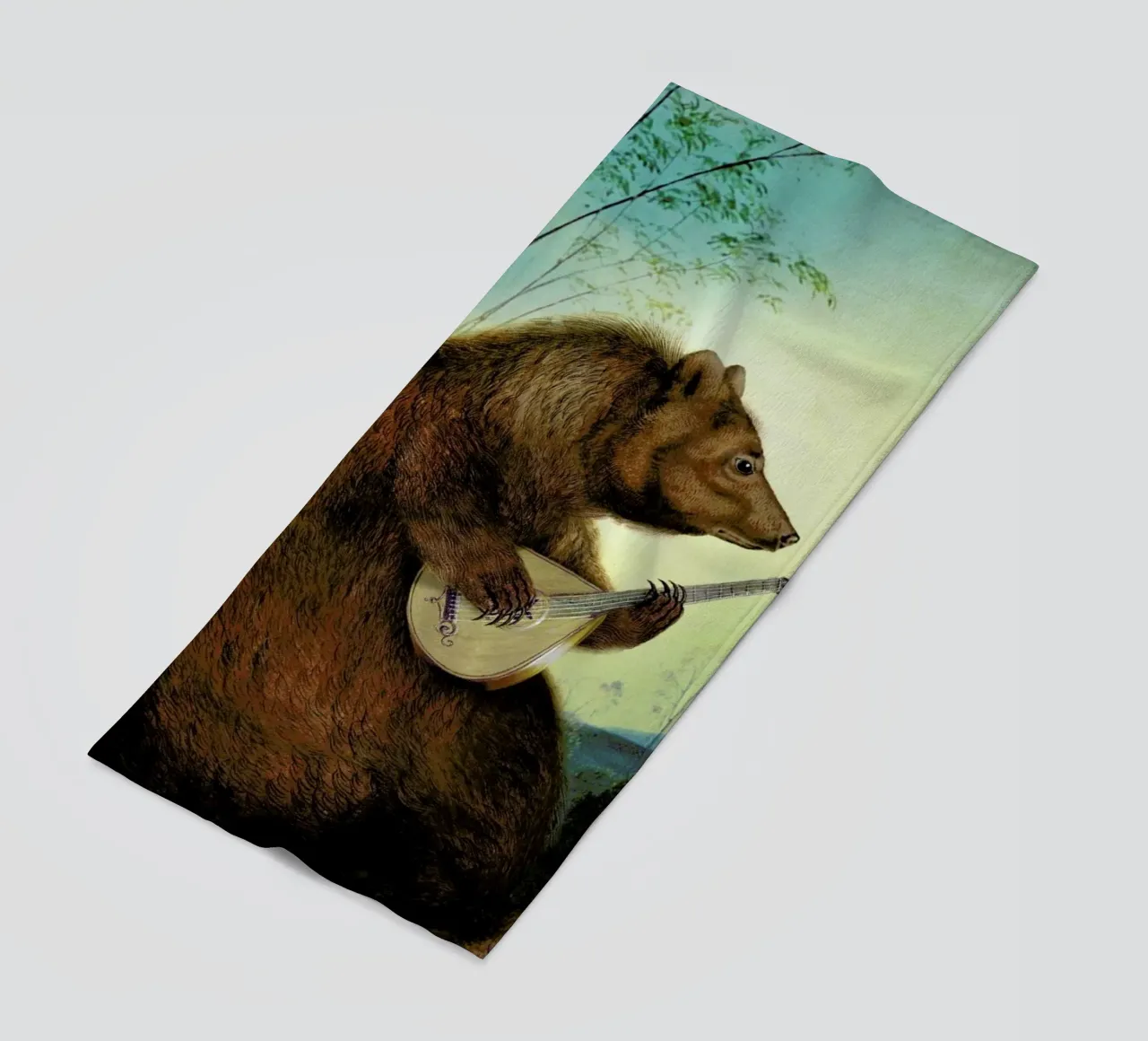 Mandolin Bear telo mare da Catrin Welz-Stein