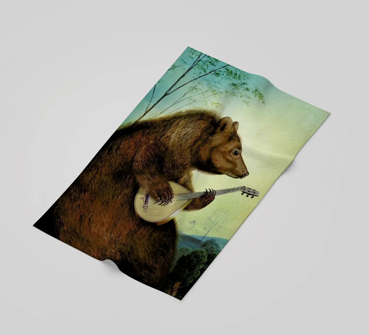 Mandolin Bear telo mare da Catrin Welz-Stein