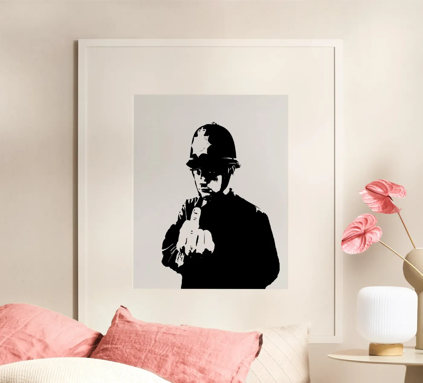 Banksy poster da The Underground Gallery
