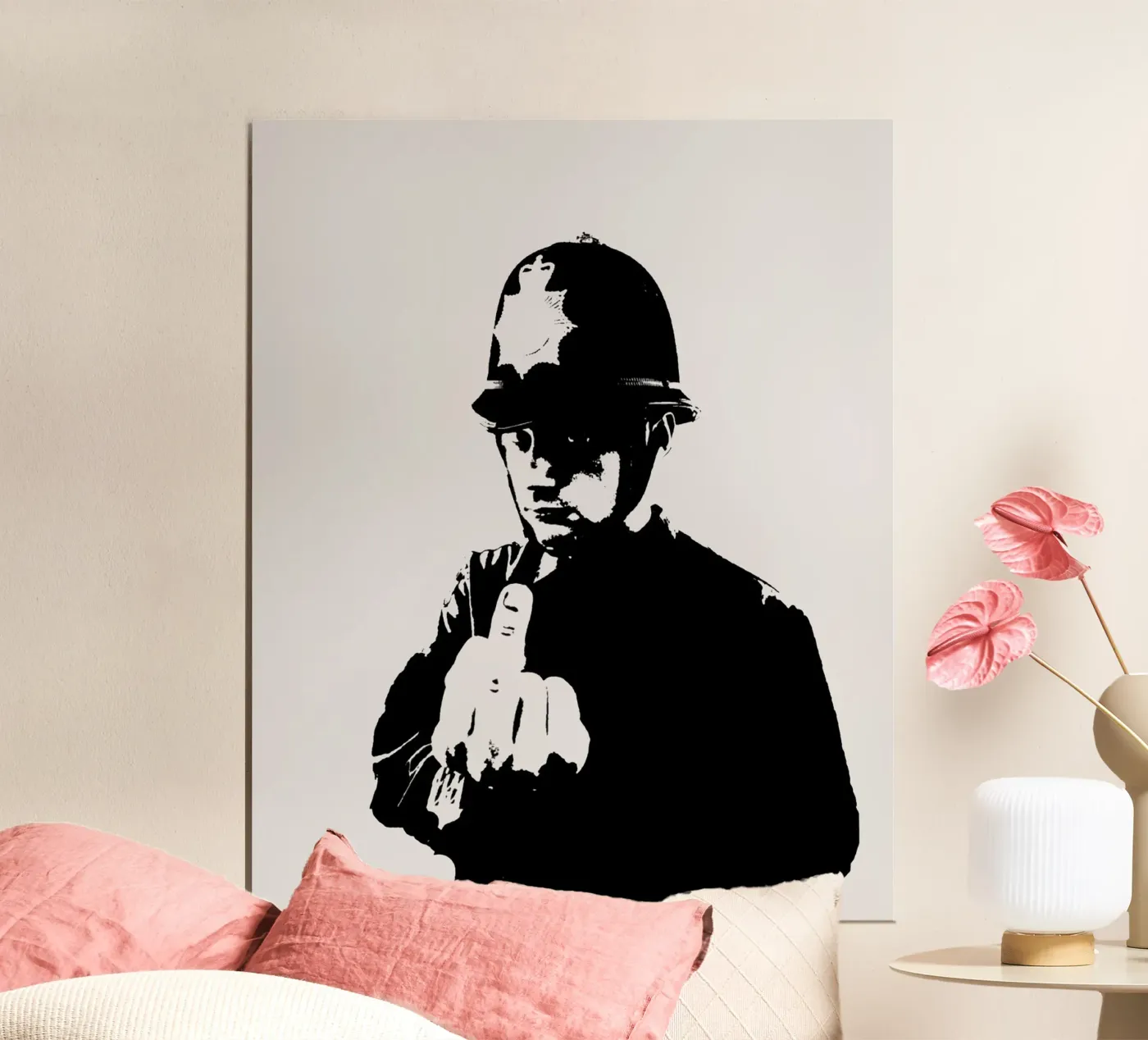 Banksy poster da The Underground Gallery