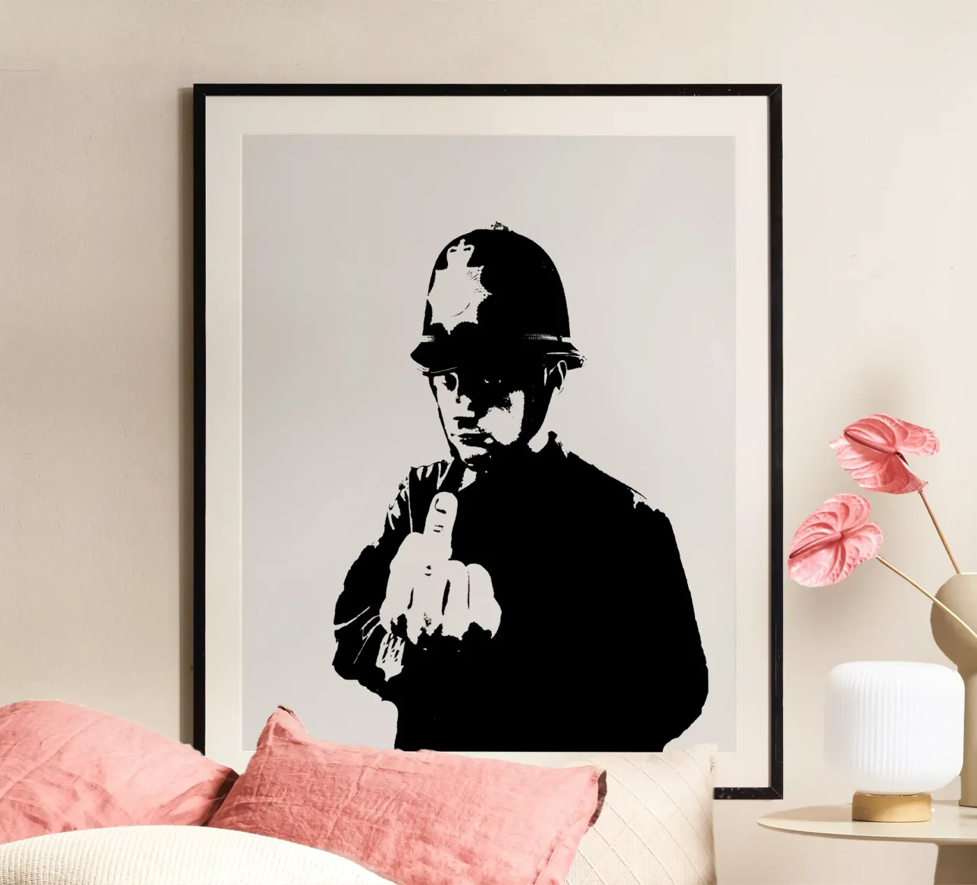 Banksy poster da The Underground Gallery
