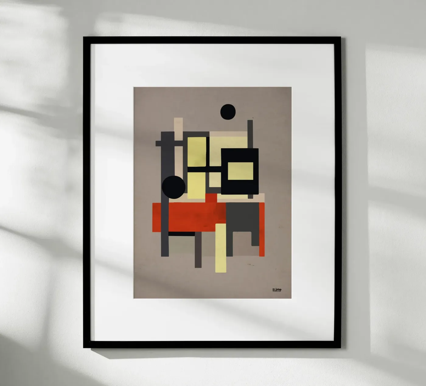 Geometric Abstract Forms – EmBD poster by Spunkdesign