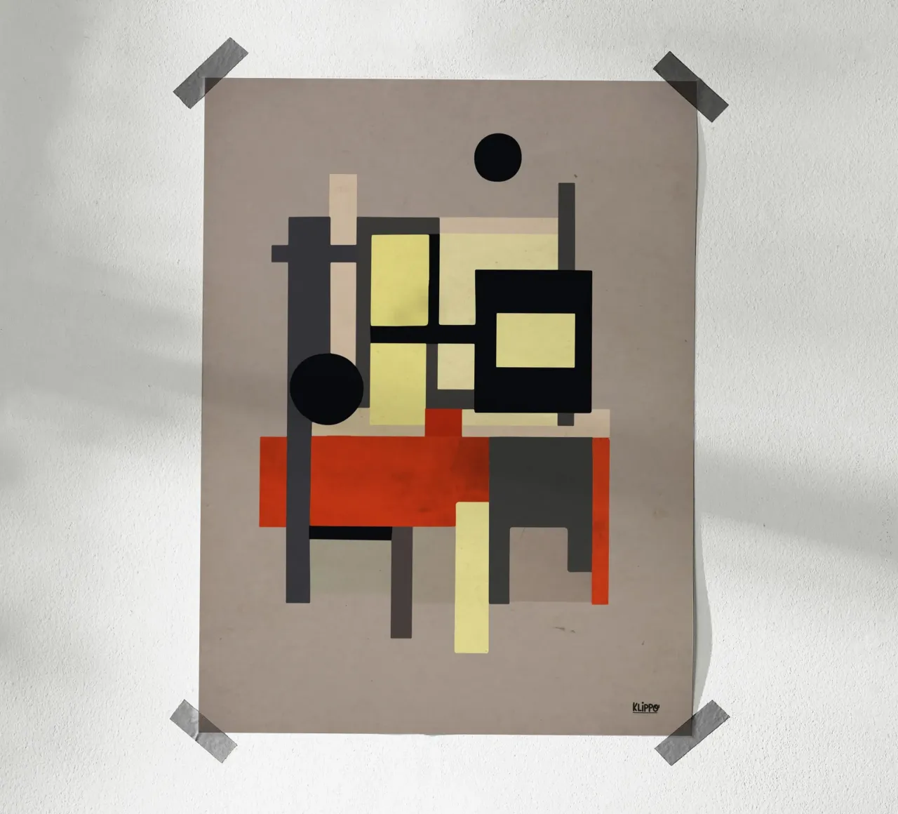 Geometric Abstract Forms – EmBD carta hahnemühle da Spunk