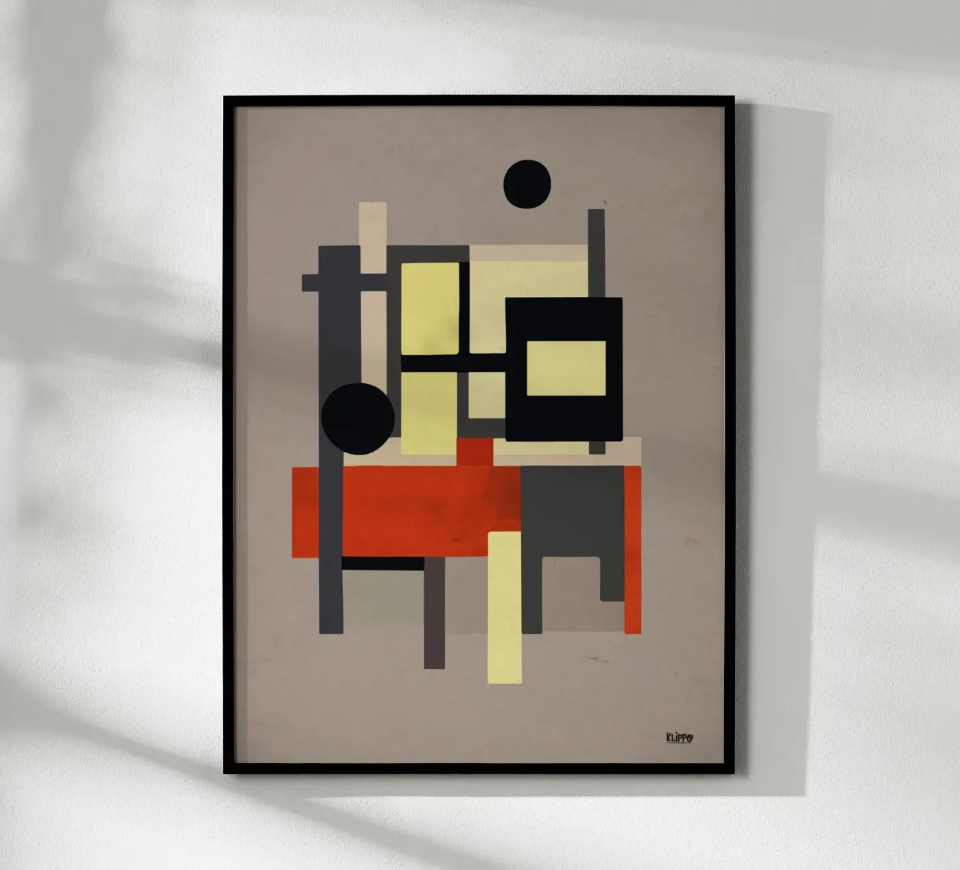 Geometric Abstract Forms – EmBD poster by Spunkdesign