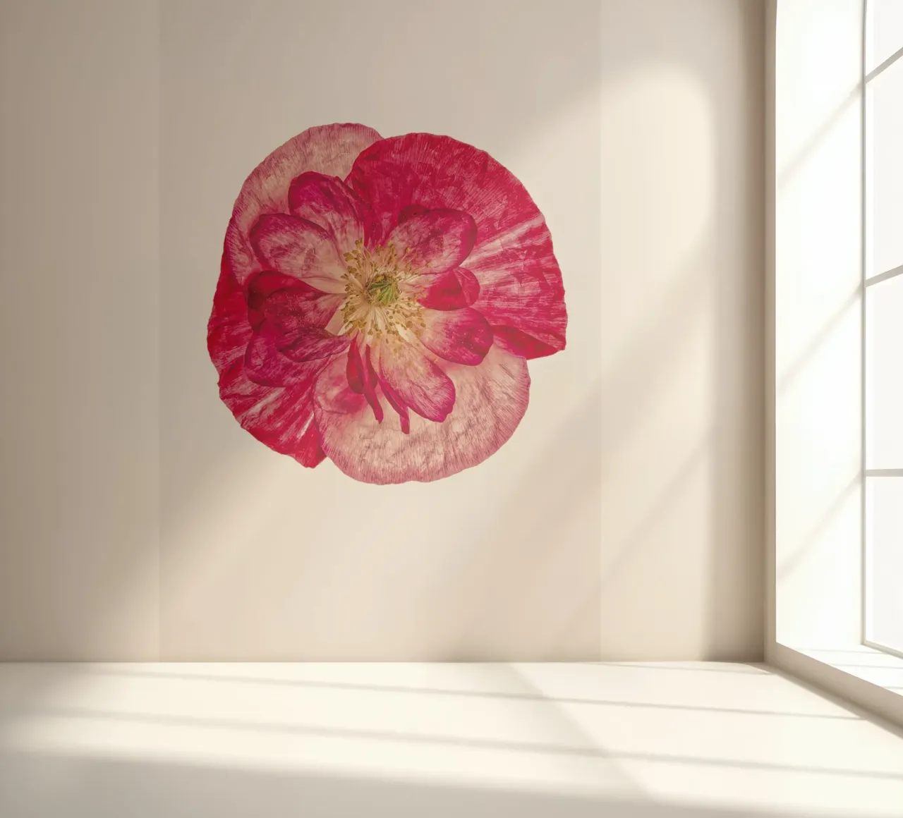 Blush of Nature: Pink Poppy photo wallpaper by Curious Collections by Marielle Leenders