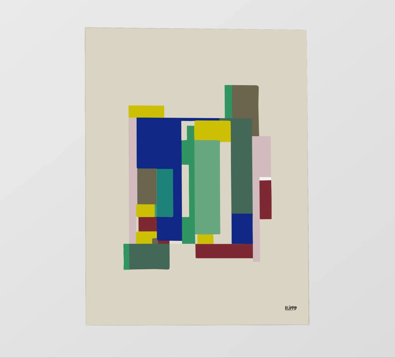 Geometric Abstract Forms - GDA papel para pared de Spunk