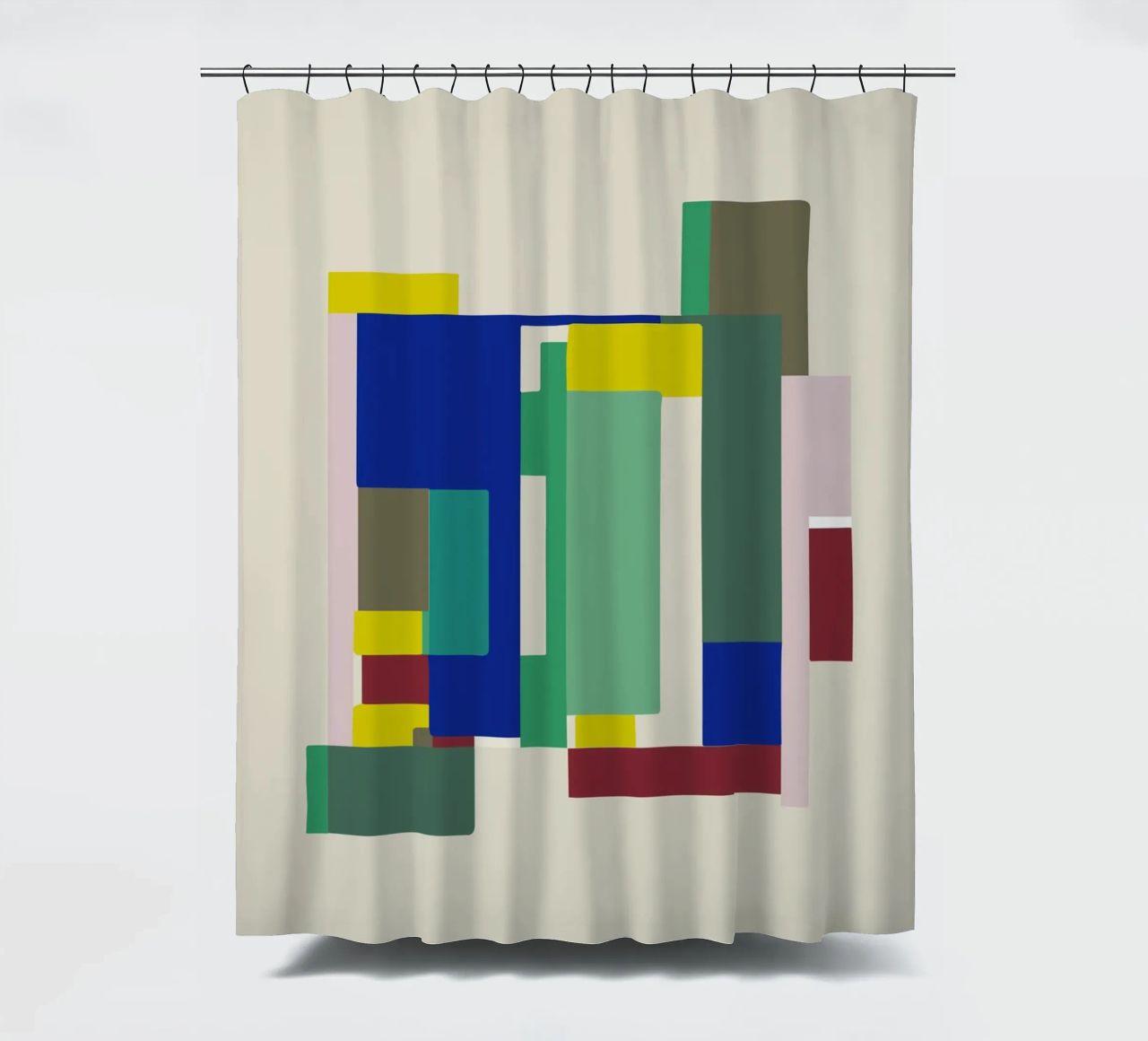Geometric Abstract Forms - GDA tenda da doccia da Spunk