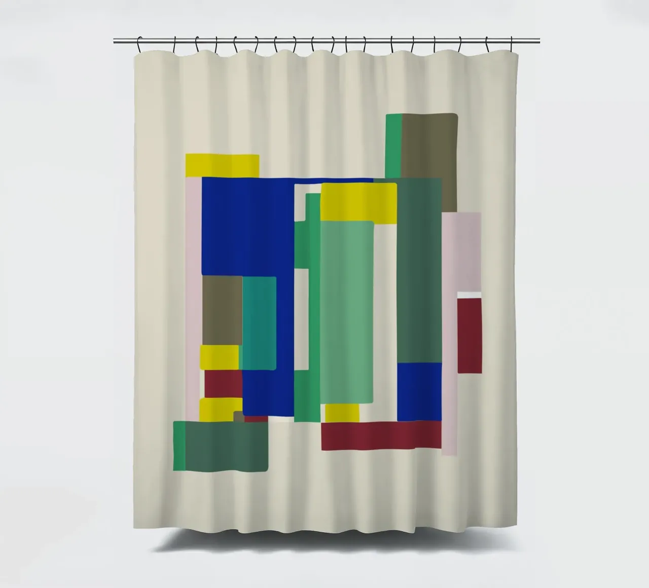 Geometric Abstract Forms - GDA tenda da doccia da Spunk