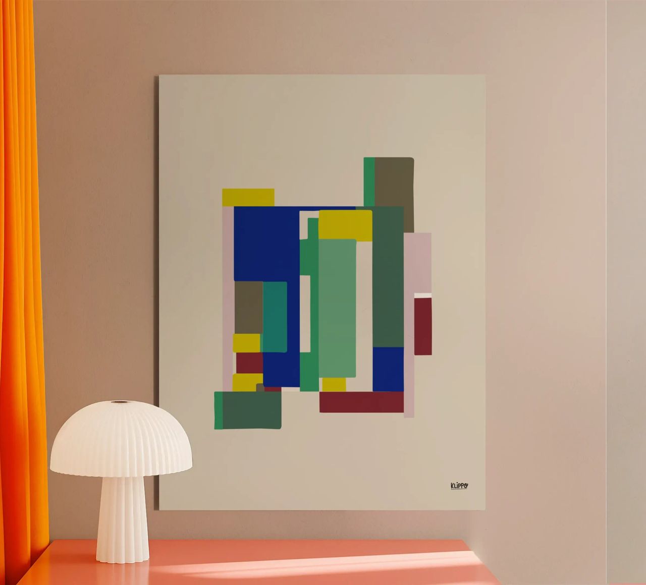 Geometric Abstract Forms - GDA alluminio dibond da Spunk