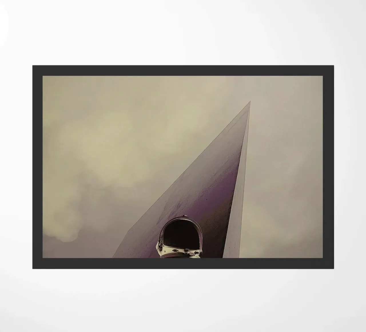 Point Omega doormat by Eugene Soloviev