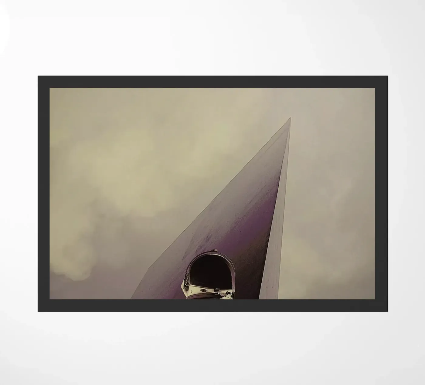 Point Omega doormat by Eugene Soloviev