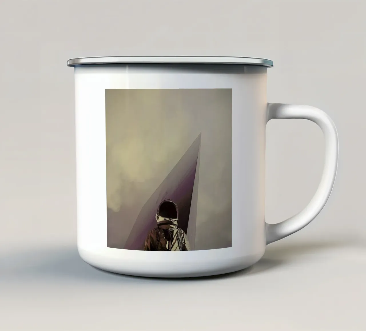 Point Omega tazza in smalto da Eugene Soloviev