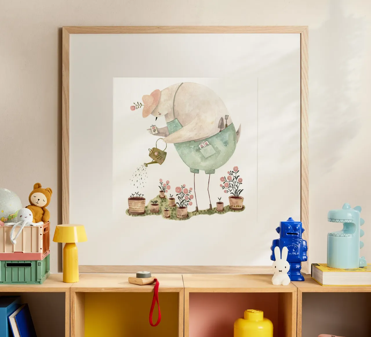 Claudia Voglhuber - Gartentaube poster da The Artcircle