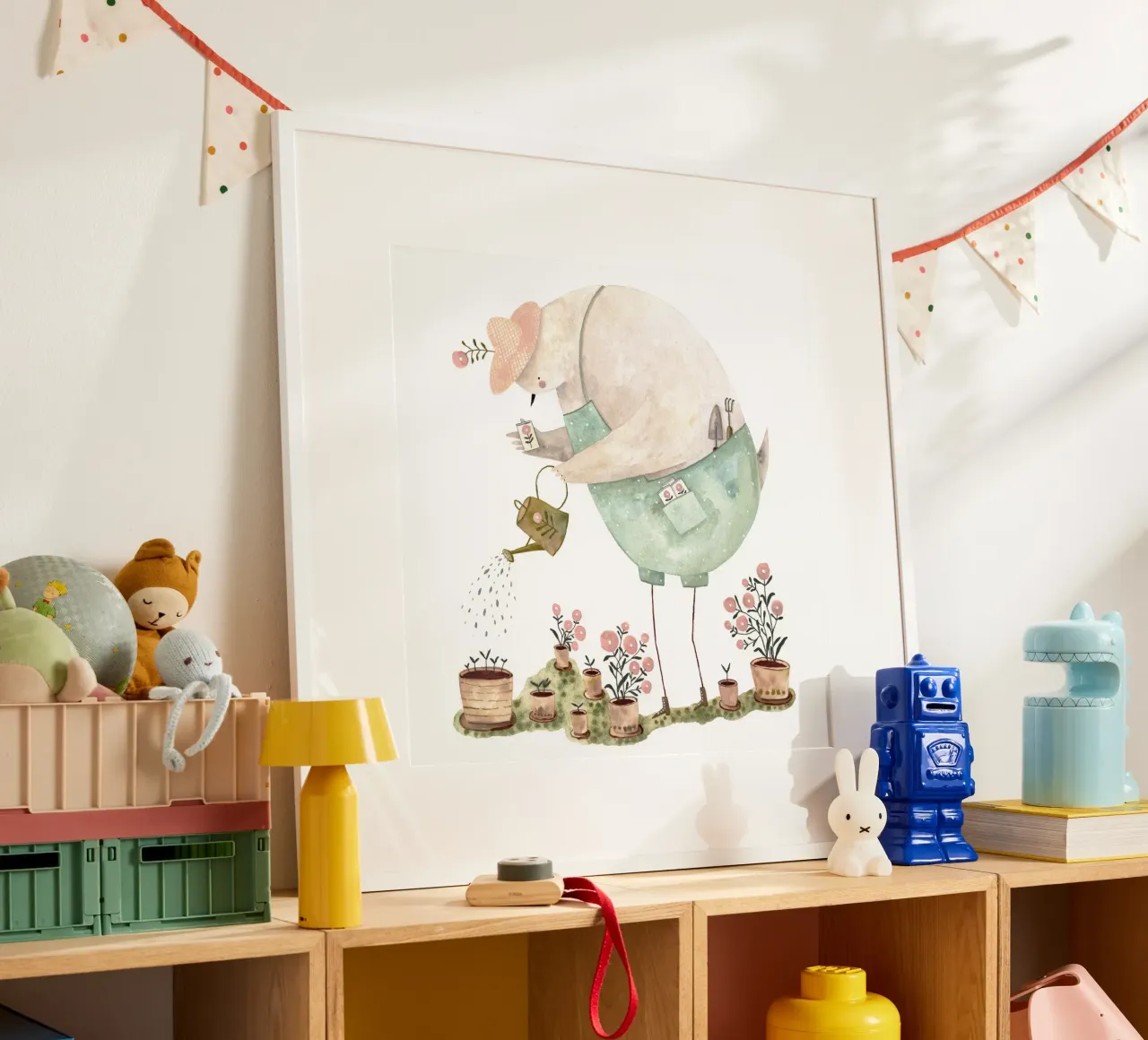 Claudia Voglhuber - Gartentaube poster da The Artcircle