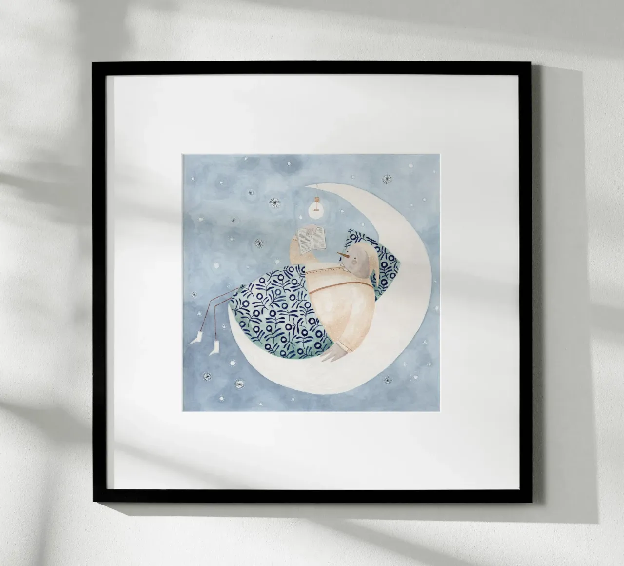 Claudia Voglhuber - Geheimer Ort poster con telaio in alluminio da The Artcircle