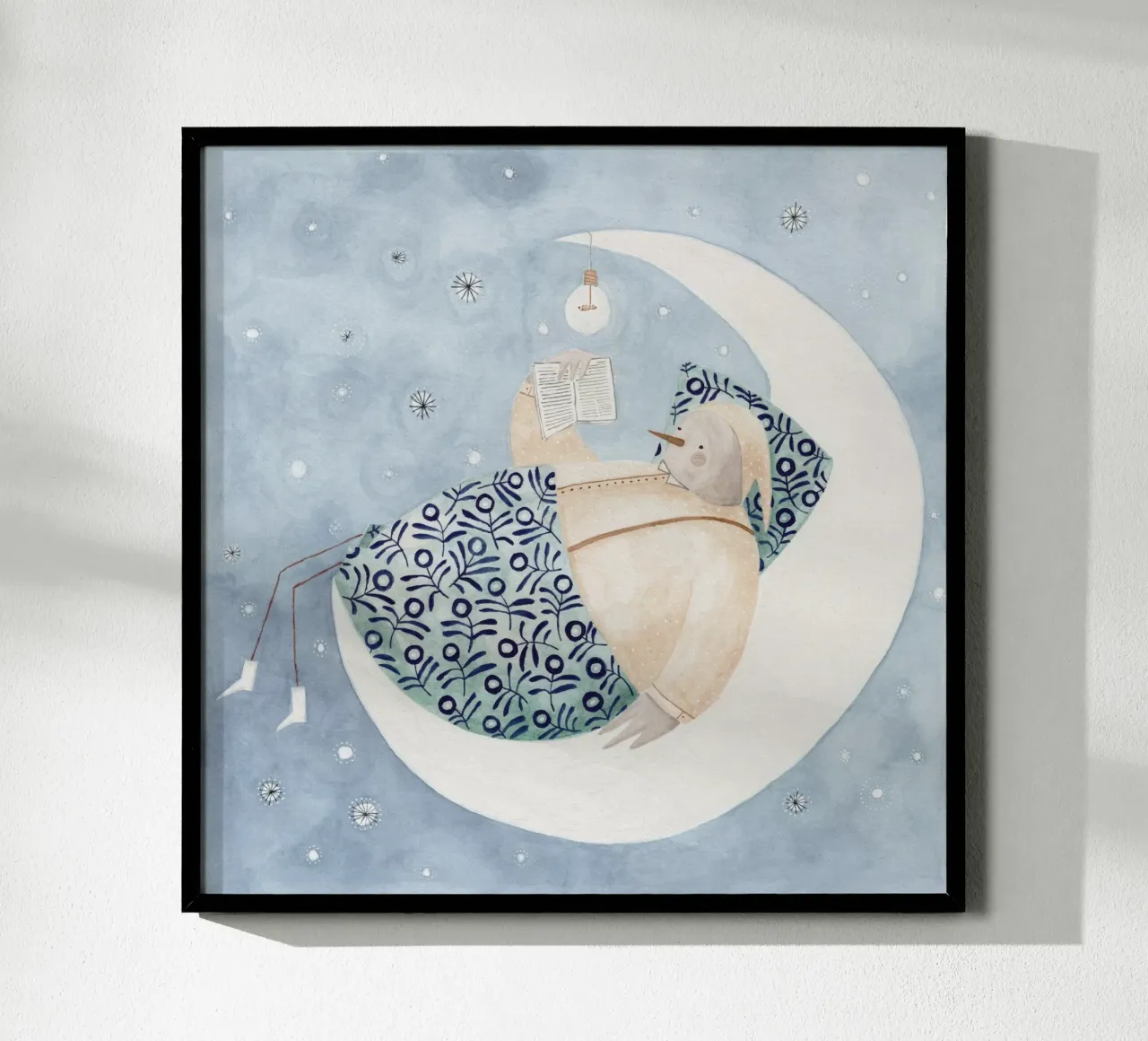 Claudia Voglhuber - Geheimer Ort poster con telaio in alluminio da The Artcircle