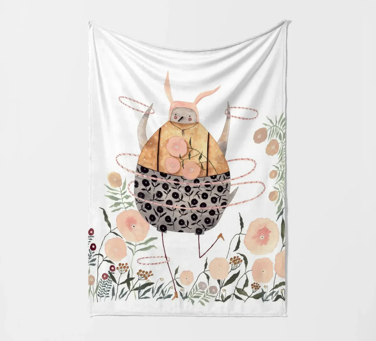 Claudia Voglhuber - Hulahoop coperta in pile da The Artcircle