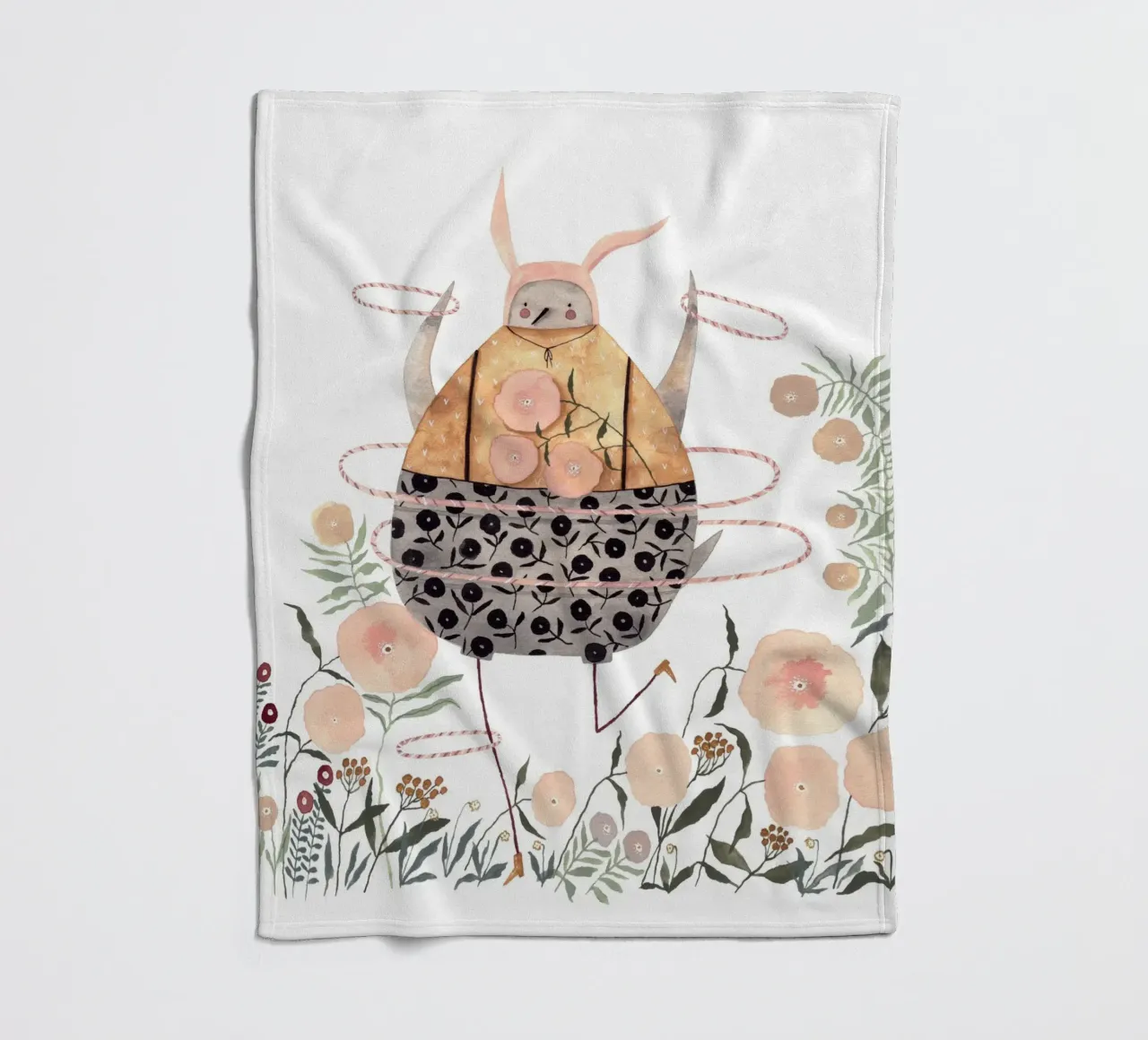 Claudia Voglhuber - Hulahoop coperta in pile da The Artcircle