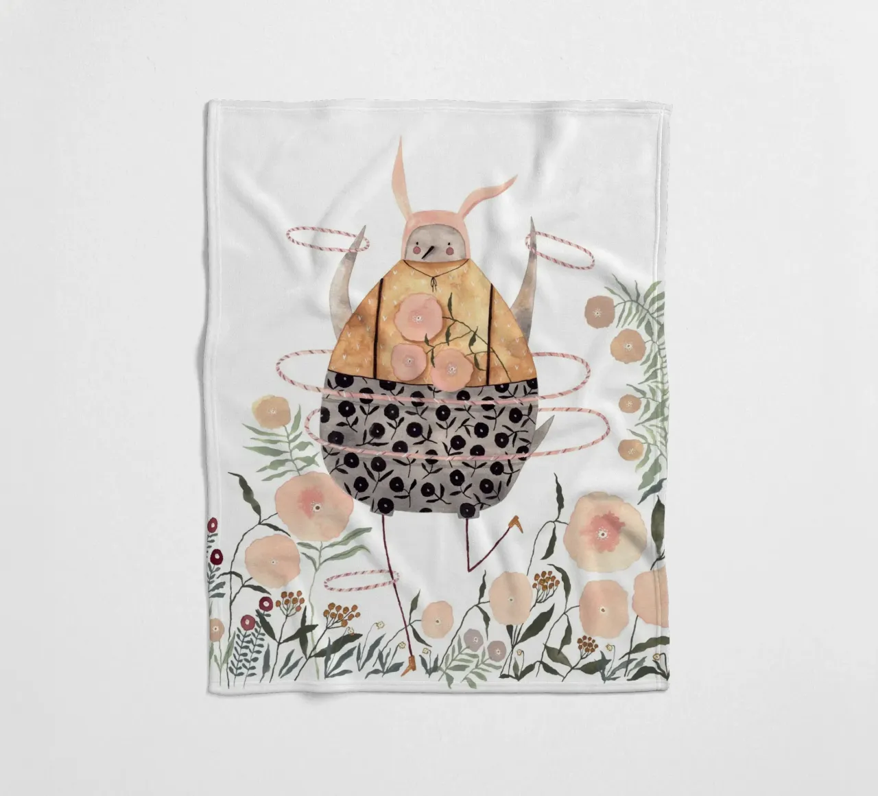 Claudia Voglhuber - Hulahoop coperta in pile da The Artcircle