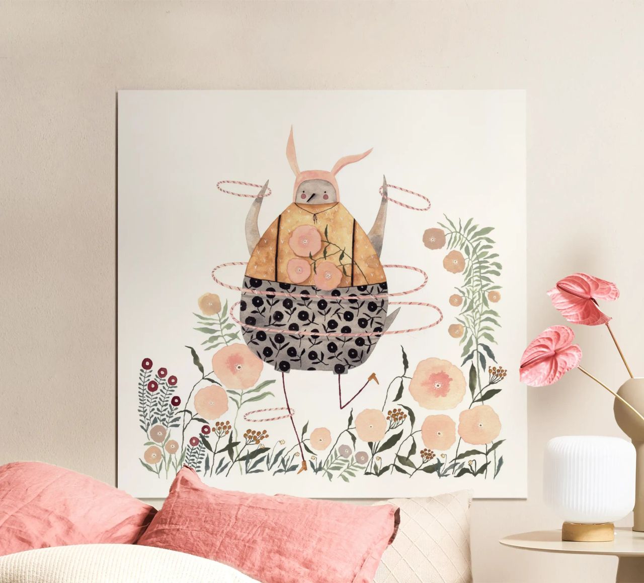Claudia Voglhuber - Hulahoop poster da The Artcircle