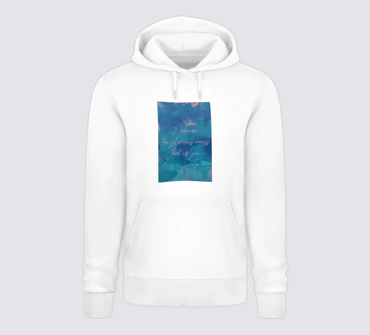 Embrace the glorious mess that is you sudadera con capucha de FABOArt