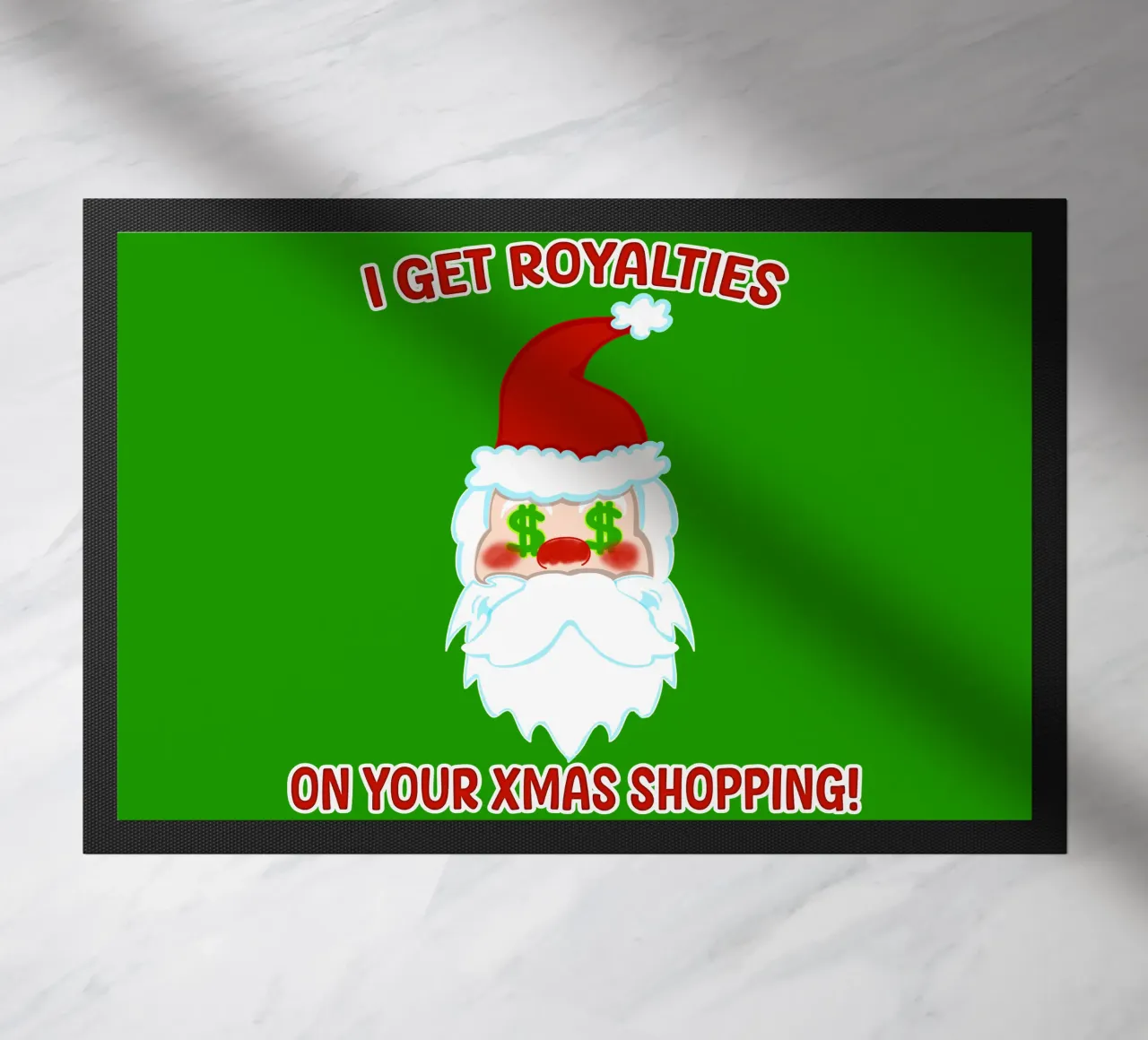 Oh Oh Oh Dov'è il mio taglio? zerbino da sillyindustries