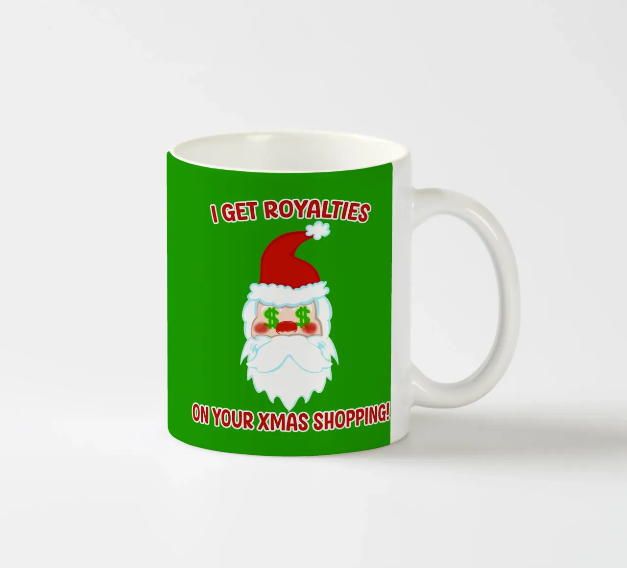 Oh Oh Oh Dov'è il mio taglio? tazza in ceramica da sillyindustries