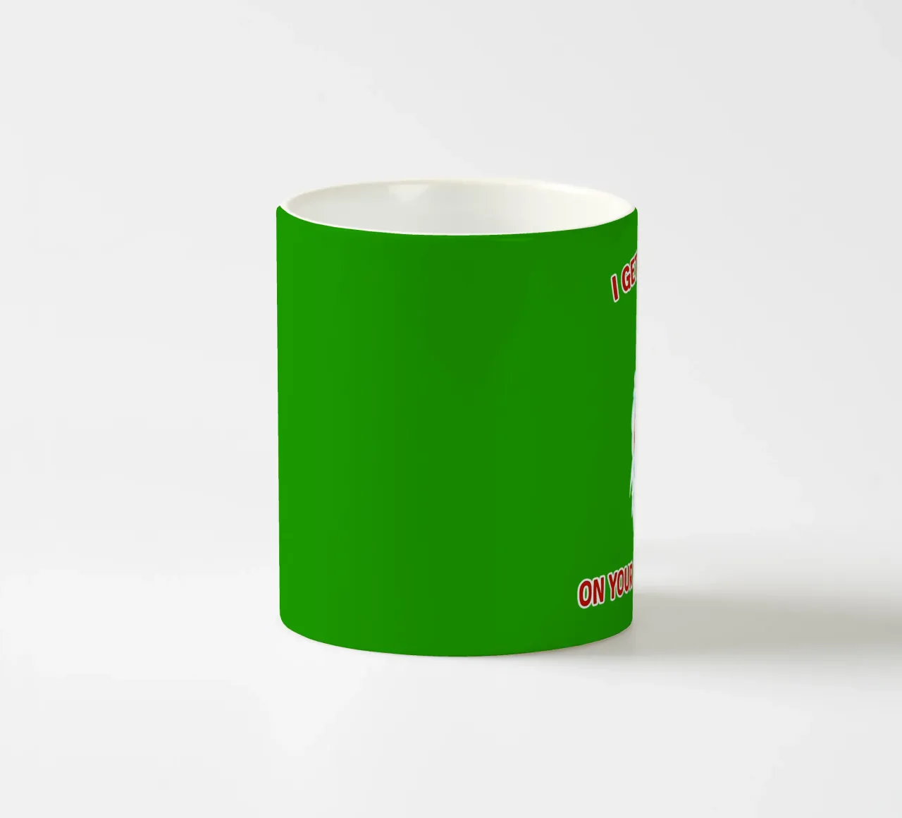 Oh Oh Oh Dov'è il mio taglio? tazza in ceramica da sillyindustries