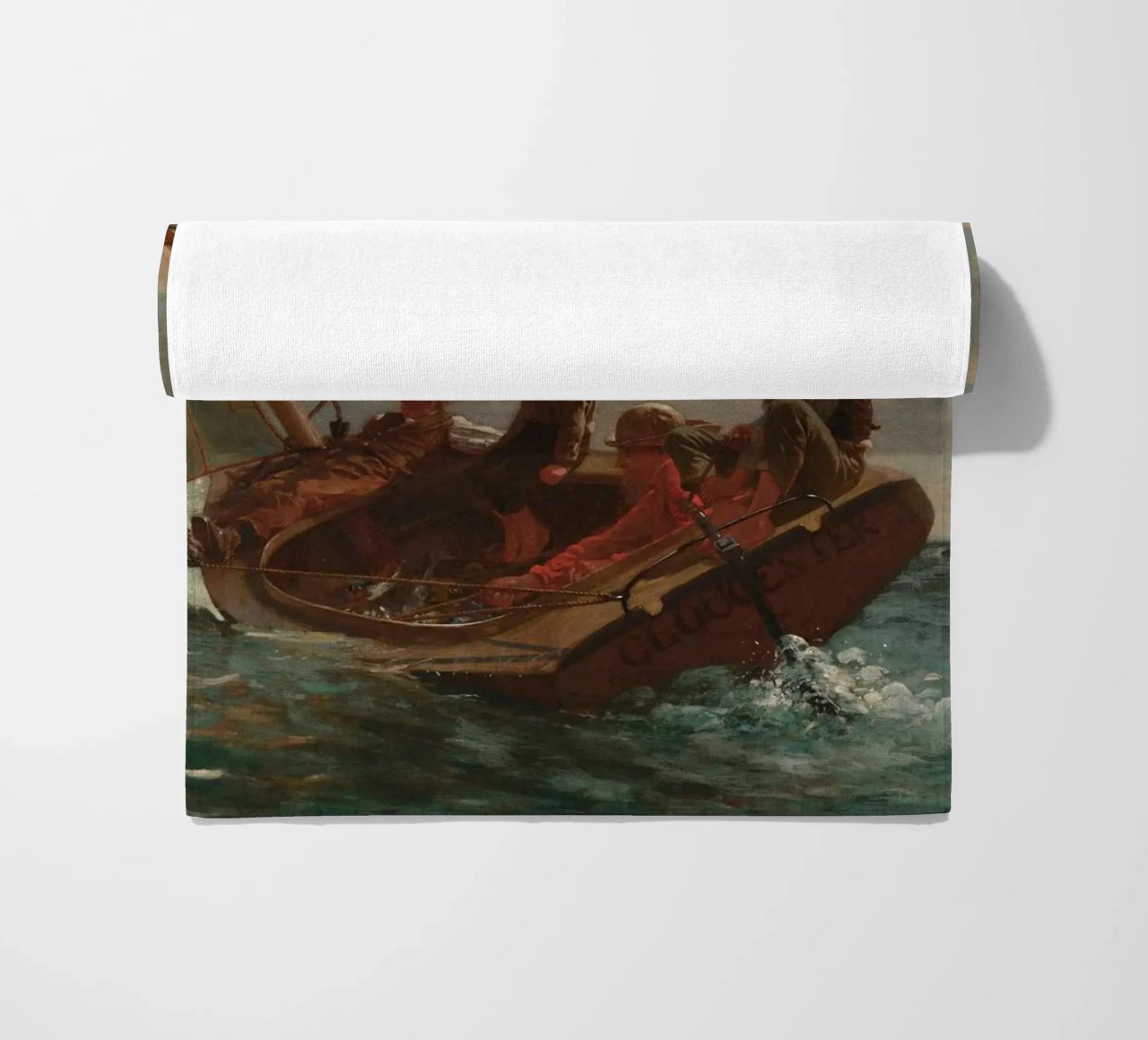 Winslow Homer - Breezing Up (Un vento giusto) telo mare da William Store