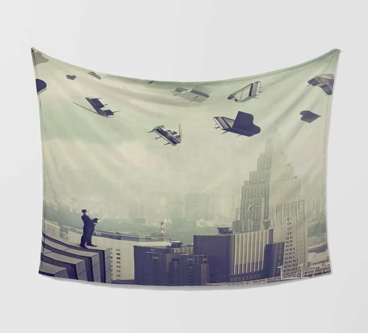 Last Symphony Fleecedecke von Eugene Soloviev