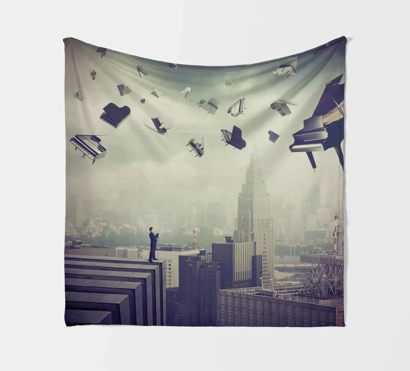 Last Symphony Fleecedecke von Eugene Soloviev