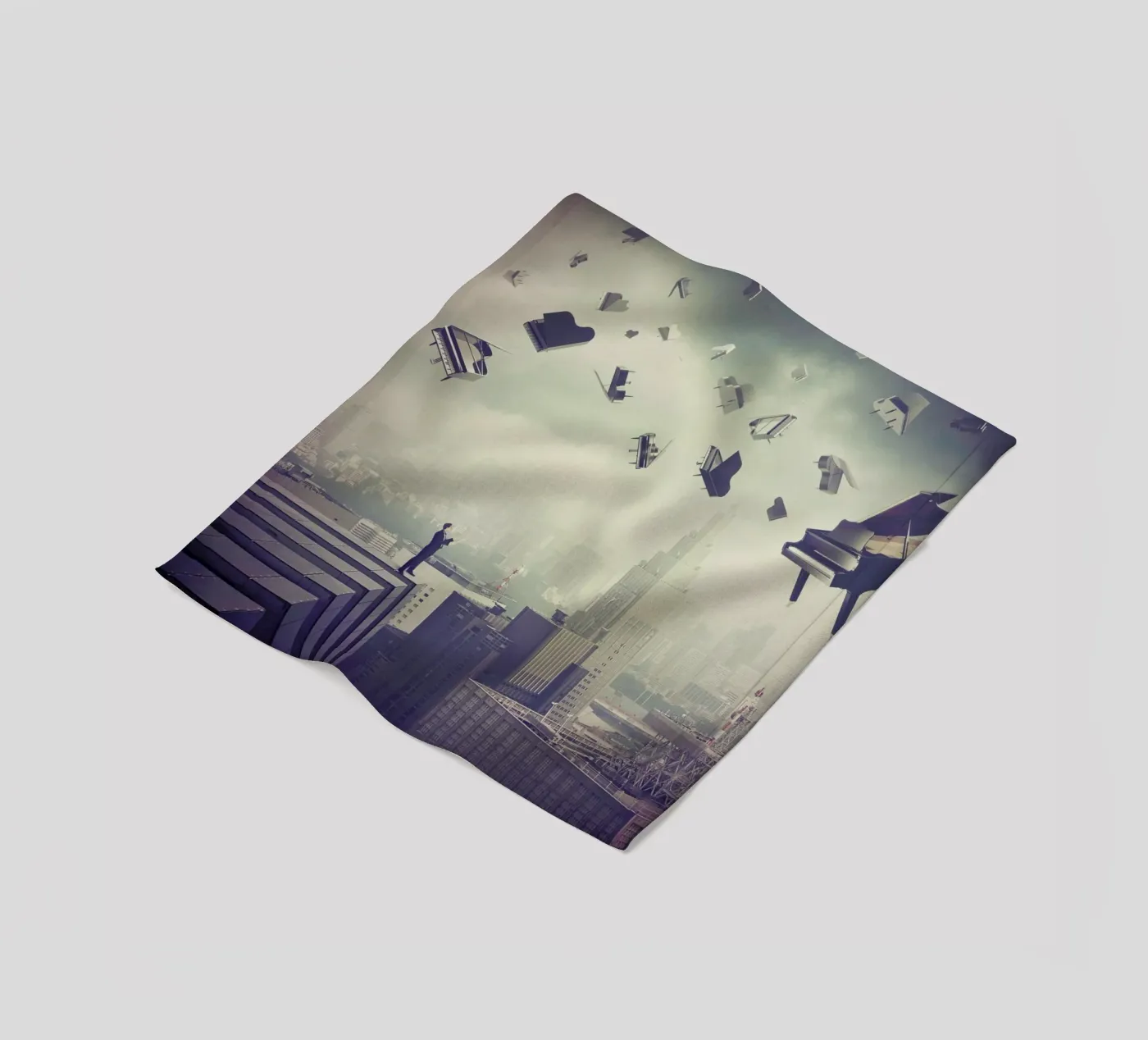 Last Symphony Fleecedecke von Eugene Soloviev