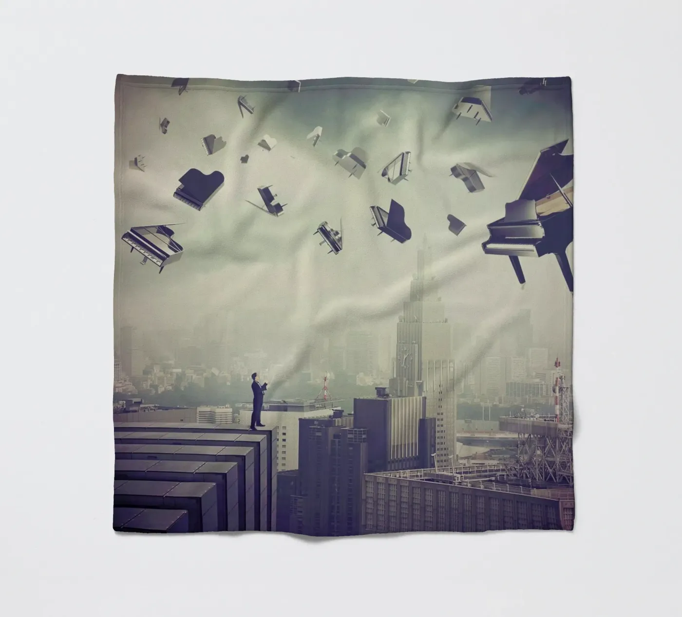 Last Symphony Fleecedecke von Eugene Soloviev