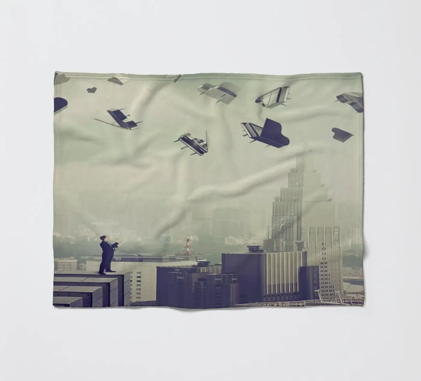 Last Symphony Fleecedecke von Eugene Soloviev