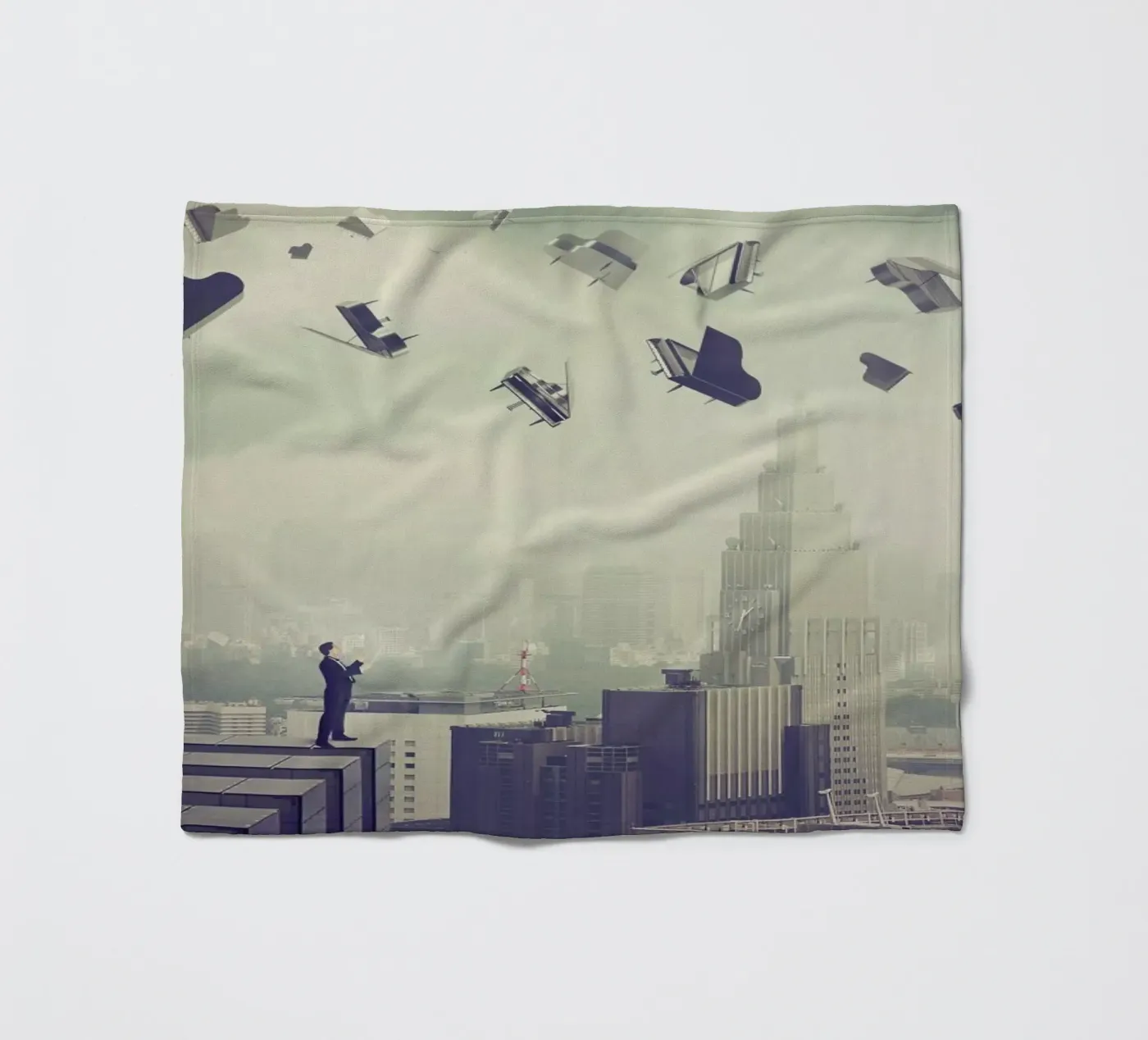 Last Symphony Fleecedecke von Eugene Soloviev