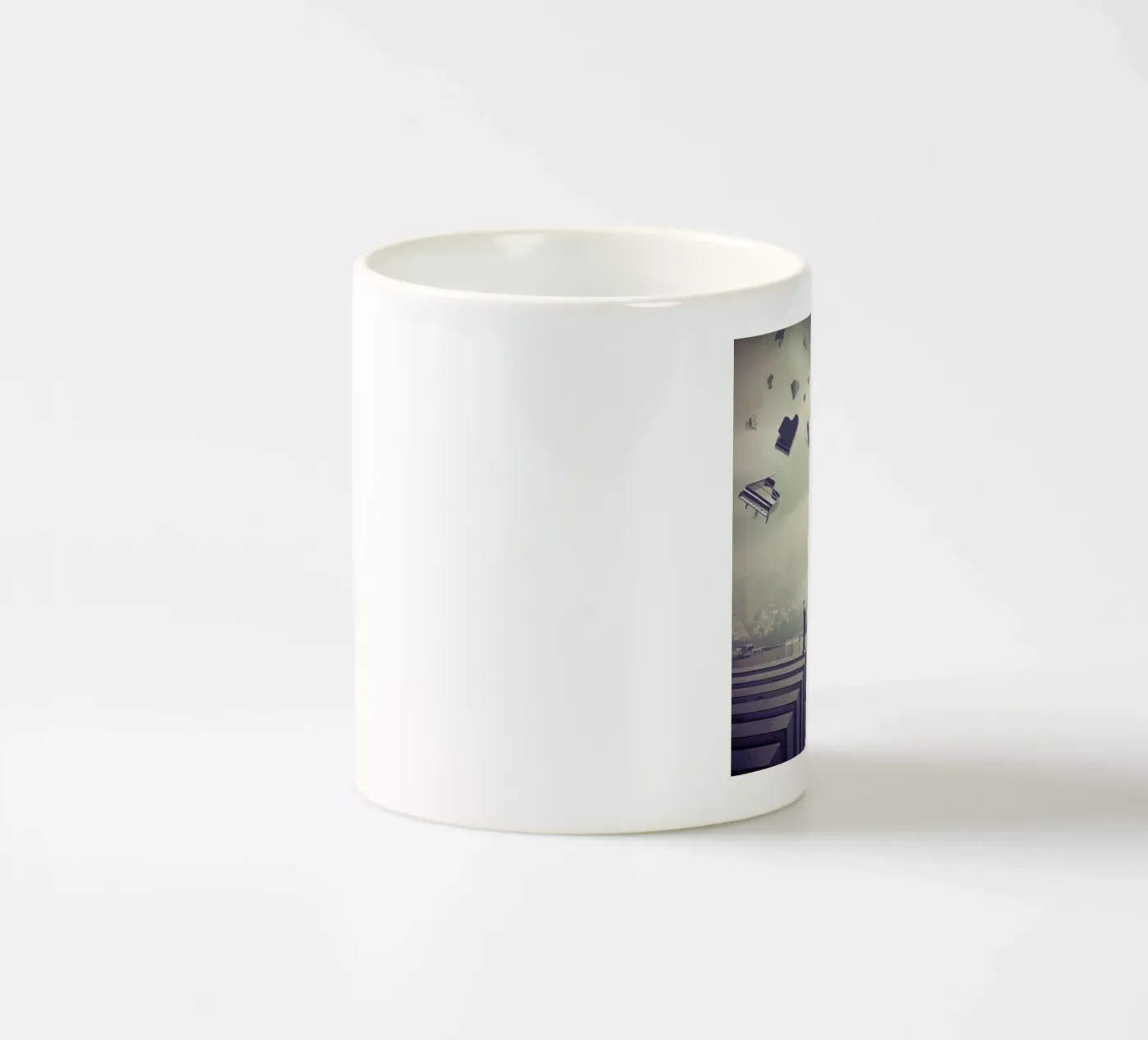 Last Symphony ceramic mug by Eugene Soloviev