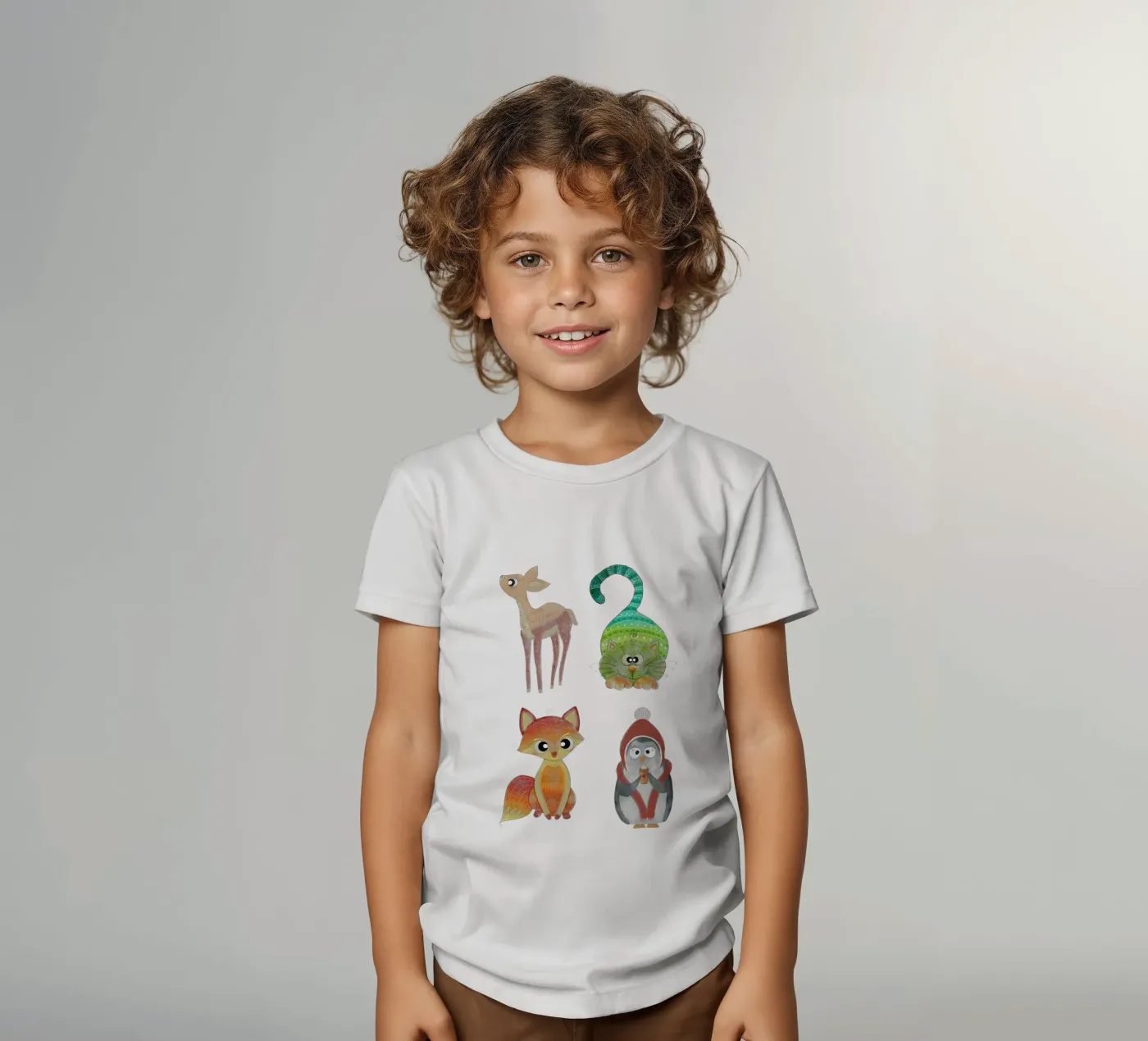 STICKER t-shirt bambini da Inge Hauser Illustration