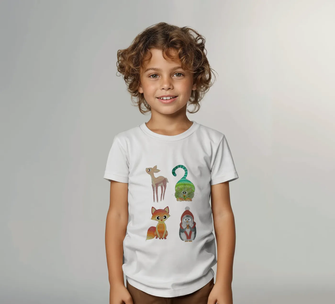 STICKER t-shirt bambini da Inge Hauser Illustration