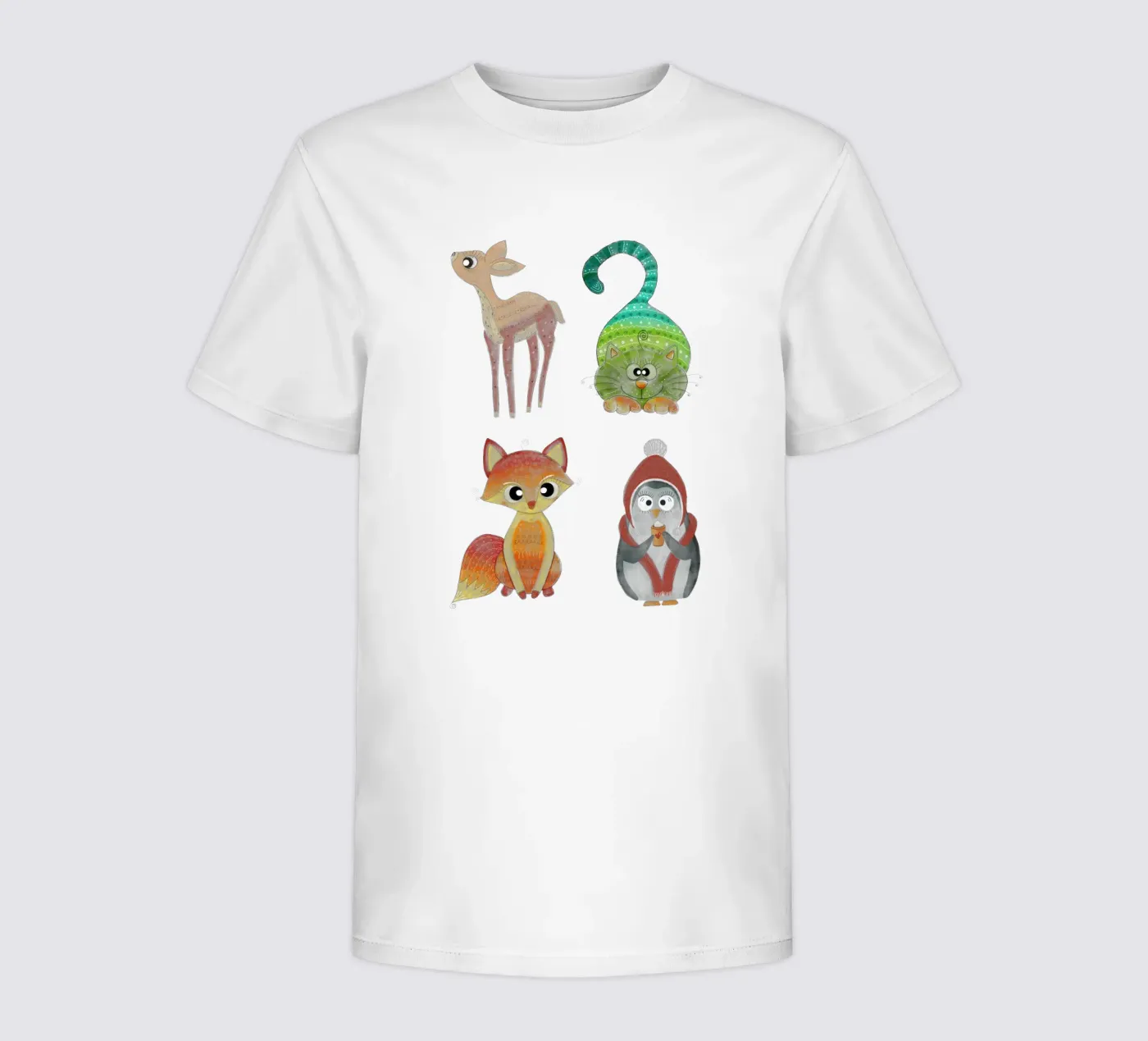 STICKER t-shirt bambini da Inge Hauser Illustration