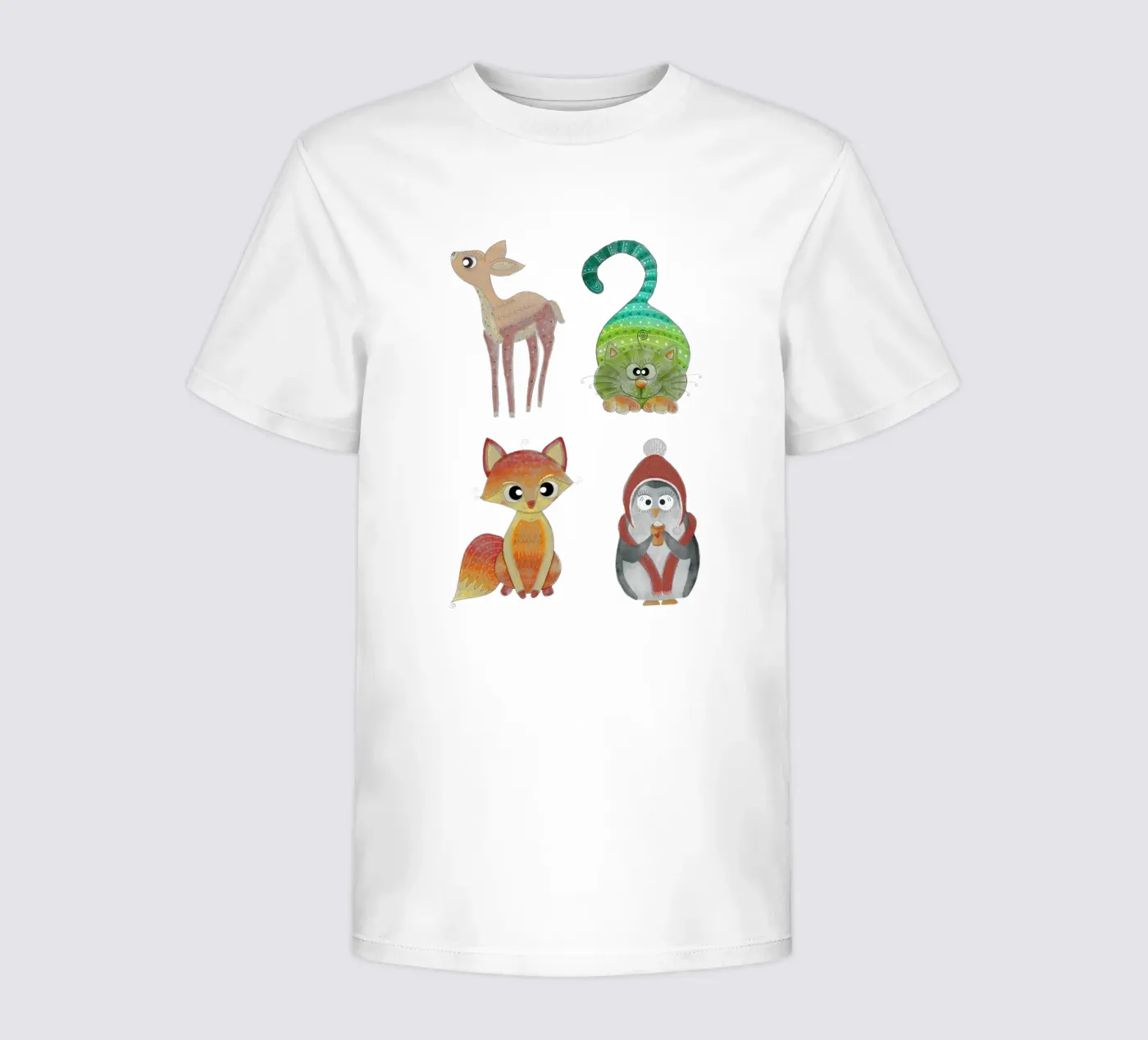 STICKER t-shirt bambini da Inge Hauser Illustration