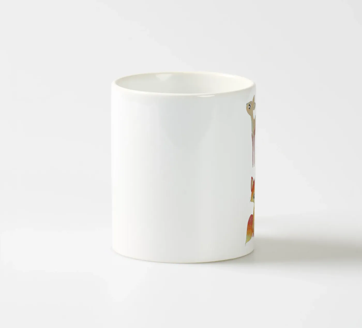 STICKER ceramic mug by Inge Hauser Illustration