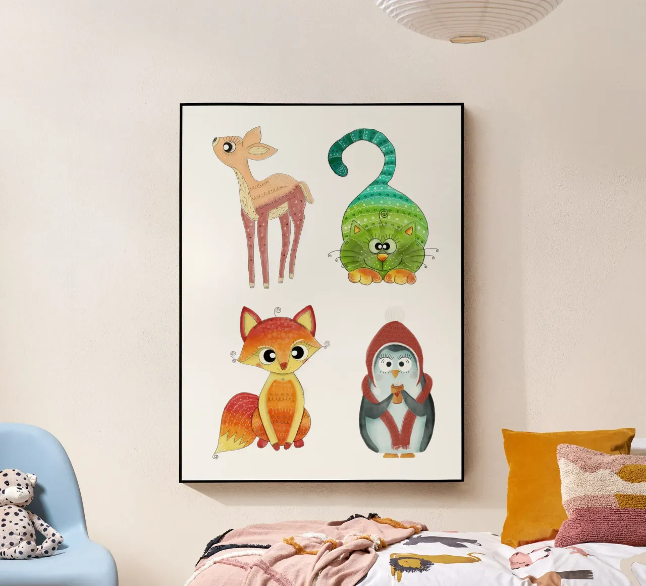 STICKER plexiglass da Inge Hauser Illustration