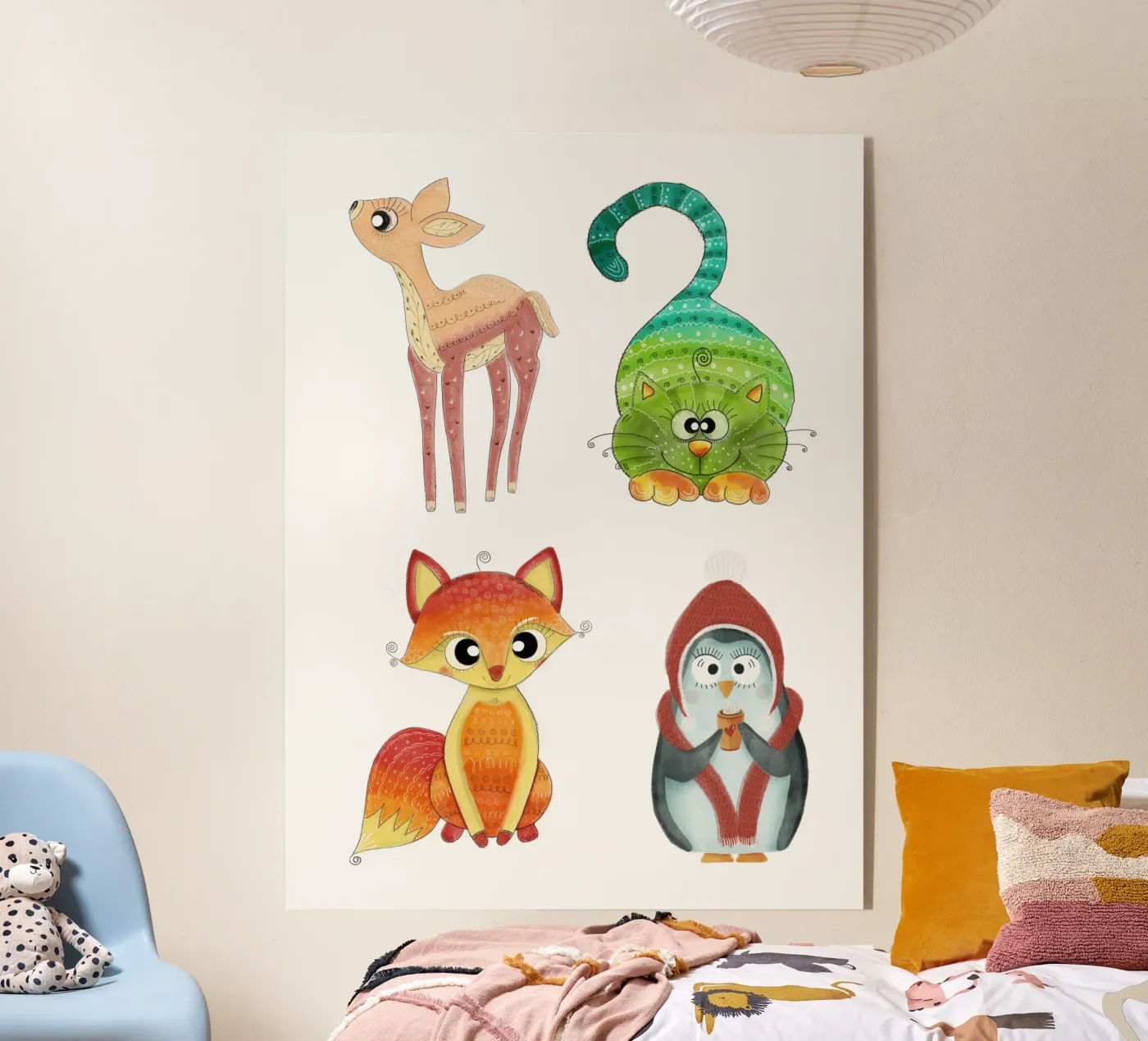 STICKER plexiglass da Inge Hauser Illustration