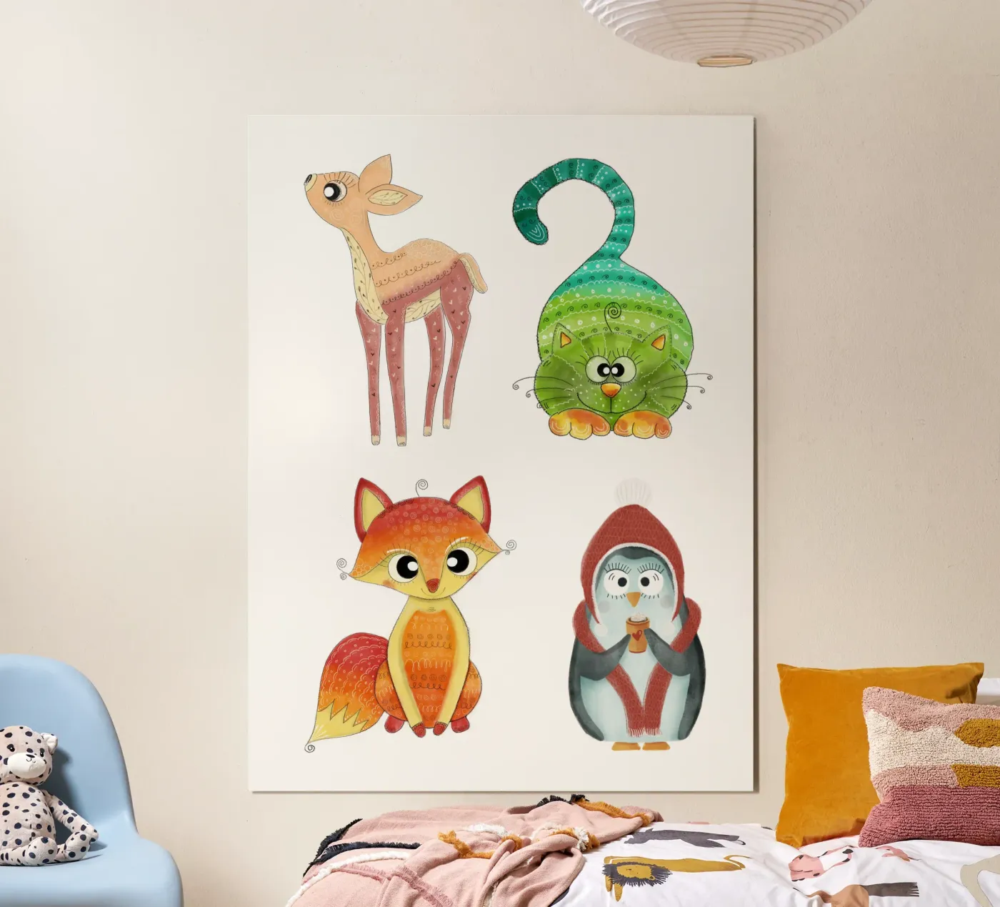 STICKER poster da Inge Hauser Illustration