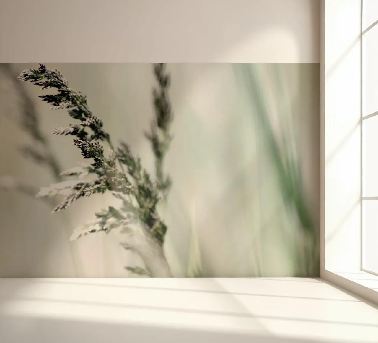CÉSPED SUAVE papel para pared de Inge Hauser Illustration