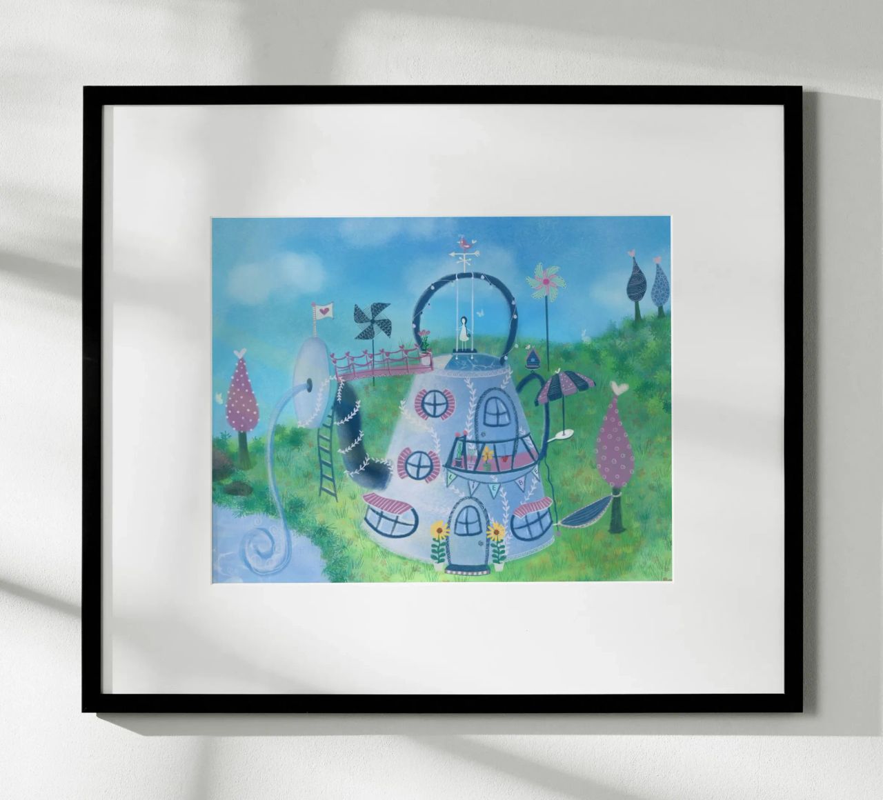 SWEET LITTLE HOME poster by Inge Hauser Illustration