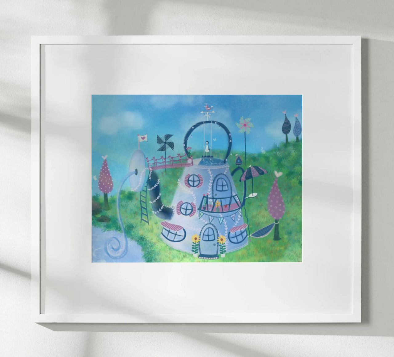 SWEET LITTLE HOME poster by Inge Hauser Illustration